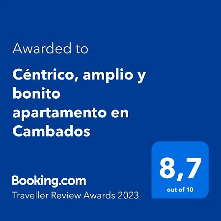 Centrico, Amplio Y Bonito Apartamento En Cambados Exterior foto